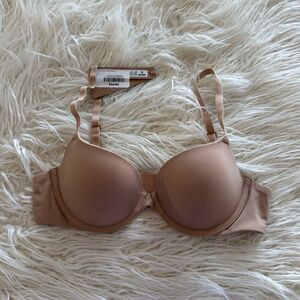 Skims Fits Everybody Push up Demi Bra Clay Size 34A
